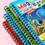 Magic Water Drawing & Painting Coloring Book
