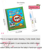 Magic Water Drawing & Painting Coloring Book