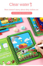 Magic Water Drawing & Painting Coloring Book