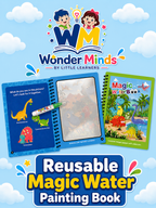 Magic Water Drawing & Painting Coloring Book