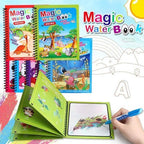 Magic Water Drawing & Painting Coloring Book